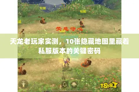 天龙老玩家实测,10张隐藏地图里藏着私服版本的关键密码 天龙老玩家实测,10张隐藏地图里藏着私服版本的关键密码