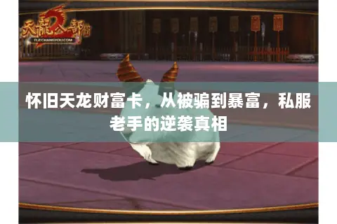 怀旧天龙财富卡,从被骗到暴富,私服老手的逆袭真相 怀旧天龙财富卡,从被骗到暴富,私服老手的逆袭真相