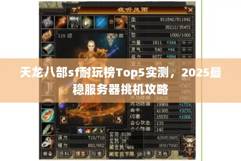 天龙八部sf耐玩榜Top5实测,2025最稳服务器挑机攻略 天龙八部sf耐玩榜Top5实测,2025最稳服务器挑机攻略