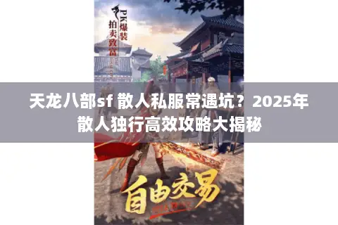 天龙八部sf 散人私服常遇坑？2025年散人独行高效攻略大揭秘