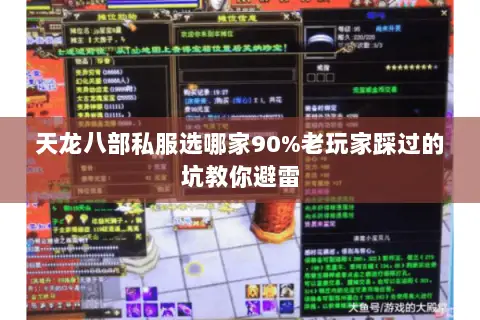 天龙八部私服选哪家90%老玩家踩过的坑教你避雷 天龙八部私服选哪家90%老玩家踩过的坑教你避雷