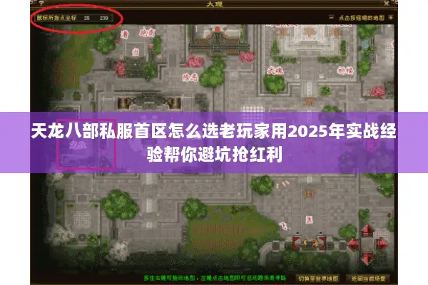 天龙八部私服首区怎么选老玩家用2025年实战经验帮你避坑抢红利 天龙八部私服首区怎么选老玩家用2025年实战经验帮你避坑抢红利