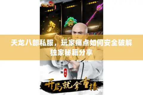 天龙八部私服，玩家痛点如何安全破解独家秘籍分享