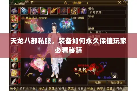 天龙八部私服,装备如何永久保值玩家必看秘籍 天龙八部私服,装备如何永久保值玩家必看秘籍