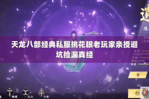 天龙八部经典私服挑花眼老玩家亲授避坑捡漏真经 天龙八部经典私服挑花眼老玩家亲授避坑捡漏真经