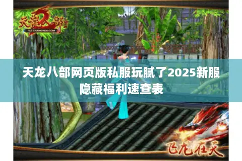 天龙八部网页版私服玩腻了2025新服隐藏福利速查表