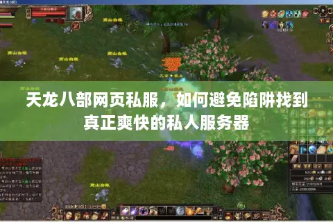天龙八部网页私服,如何避免陷阱找到真正爽快的私人服务器 天龙八部网页私服,如何避免陷阱找到真正爽快的私人服务器