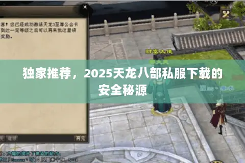 独家推荐，2025天龙八部私服下载的安全秘源