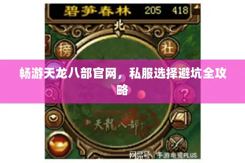 畅游天龙八部官网,私服选择避坑全攻略 畅游天龙八部官网,私服选择避坑全攻略
