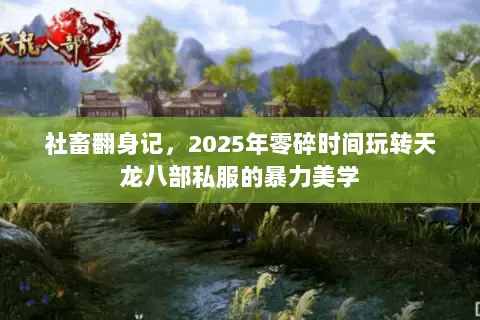 社畜翻身记，2025年零碎时间玩转天龙八部私服的暴力美学