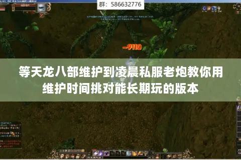 等天龙八部维护到凌晨私服老炮教你用维护时间挑对能长期玩的版本 等天龙八部维护到凌晨私服老炮教你用维护时间挑对能长期玩的版本