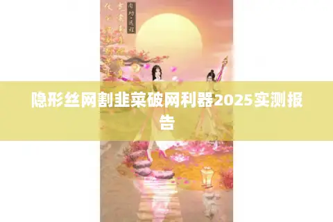 隐形丝网割韭菜破网利器2025实测报告 隐形丝网割韭菜破网利器2025实测报告