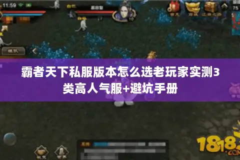 霸者天下私服版本怎么选老玩家实测3类高人气服+避坑手册