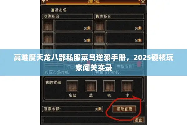 高难度天龙八部私服菜鸟逆袭手册,2025硬核玩家闯关实录 高难度天龙八部私服菜鸟逆袭手册,2025硬核玩家闯关实录