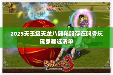 2025天王级天龙八部私服存在吗骨灰玩家筛选清单