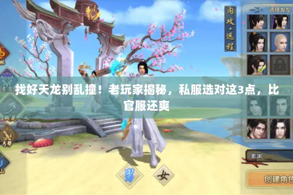 找好天龙别乱撞!老玩家揭秘,私服选对这3点,比官服还爽 找好天龙别乱撞!老玩家揭秘,私服选对这3点,比官服还爽