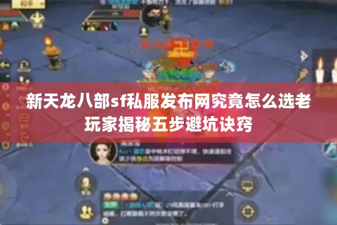 新天龙八部sf私服发布网究竟怎么选老玩家揭秘五步避坑诀窍
