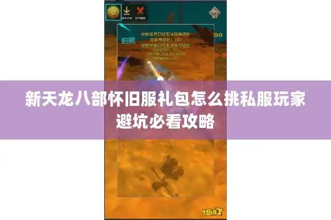 新天龙八部怀旧服礼包怎么挑私服玩家避坑必看攻略 新天龙八部怀旧服礼包怎么挑私服玩家避坑必看攻略