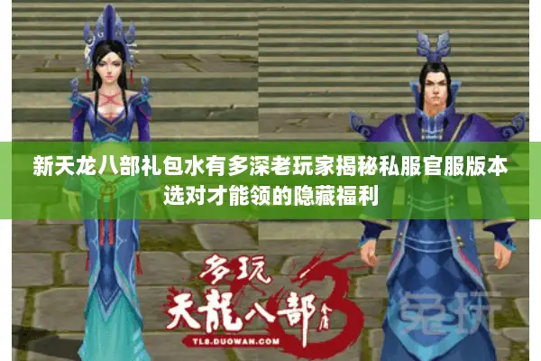 新天龙八部礼包水有多深老玩家揭秘私服官服版本选对才能领的隐藏福利