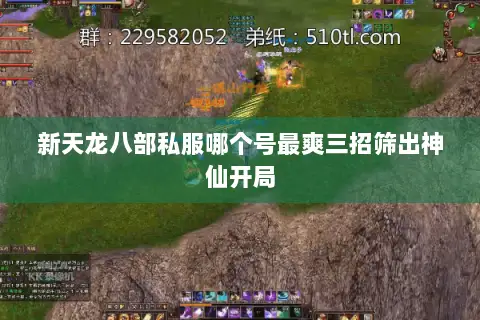 新天龙八部私服哪个号最爽三招筛出神仙开局 新天龙八部私服哪个号最爽三招筛出神仙开局