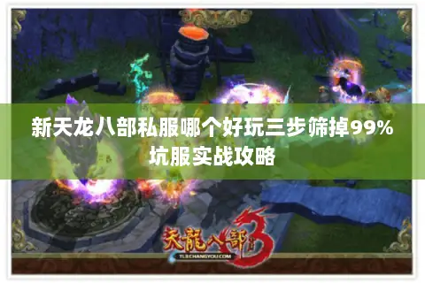 新天龙八部私服哪个好玩三步筛掉99%坑服实战攻略 新天龙八部私服哪个好玩三步筛掉99%坑服实战攻略