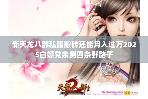 新天龙八部私服搬砖还能月入过万2025白嫖党亲测四条野路子