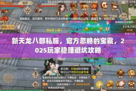 新天龙八部私服，官方忽略的宝藏，2025玩家稳赚避坑攻略
