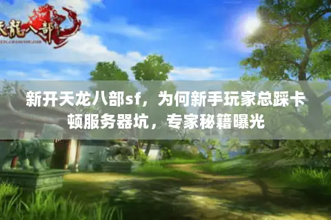 新开天龙八部sf，为何新手玩家总踩卡顿服务器坑，专家秘籍曝光
