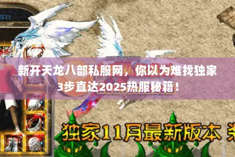 新开天龙八部私服网,你以为难找独家3步直达2025热服秘籍! 新开天龙八部私服网,你以为难找独家3步直达2025热服秘籍!