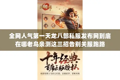 全网人气第一天龙八部私服发布网到底在哪老鸟亲测这三招告别关服跑路