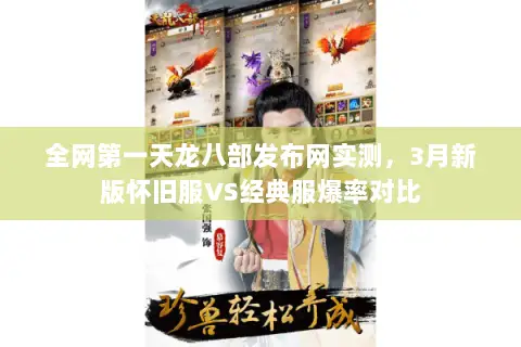 全网第一天龙八部发布网实测,3月新版怀旧服VS经典服爆率对比 全网第一天龙八部发布网实测,3月新版怀旧服VS经典服爆率对比