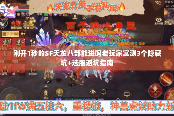 刚开1秒的SF天龙八部能进吗老玩家实测3个隐藏坑+选服避坑指南 刚开1秒的SF天龙八部能进吗老玩家实测3个隐藏坑+选服避坑指南