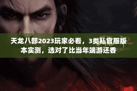 天龙八部2023玩家必看,3类私官服版本实测,选对了比当年端游还香 天龙八部2023玩家必看,3类私官服版本实测,选对了比当年端游还香
