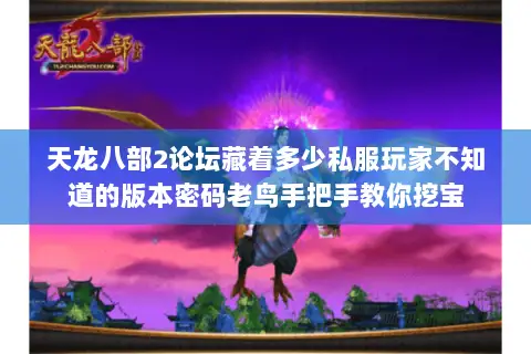 天龙八部2论坛藏着多少私服玩家不知道的版本密码老鸟手把手教你挖宝