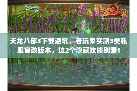 天龙八部3下载避坑,老玩家实测3类私服官改版本,这2个隐藏攻略别漏! 天龙八部3下载避坑,老玩家实测3类私服官改版本,这2个隐藏攻略别漏!