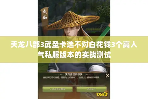 天龙八部3武圣卡选不对白花钱3个高人气私服版本的实战测试 天龙八部3武圣卡选不对白花钱3个高人气私服版本的实战测试