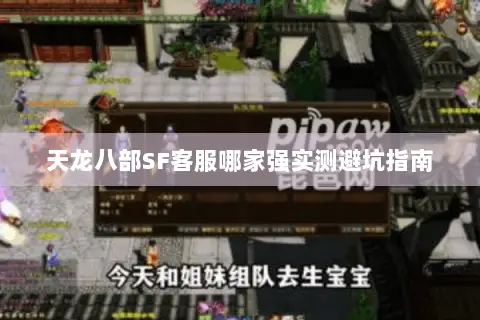 天龙八部SF客服哪家强实测避坑指南