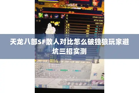 天龙八部SF散人对比怎么破独狼玩家避坑三招实测 天龙八部SF散人对比怎么破独狼玩家避坑三招实测