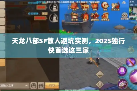 天龙八部SF散人避坑实测，2025独行侠首选这三家