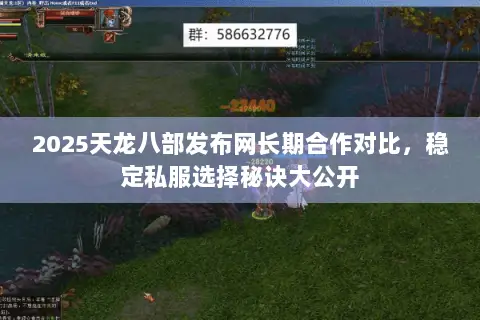 2025天龙八部发布网长期合作对比,稳定私服选择秘诀大公开 2025天龙八部发布网长期合作对比,稳定私服选择秘诀大公开