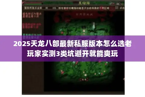 2025天龙八部最新私服版本怎么选老玩家实测3类坑避开就能爽玩 2025天龙八部最新私服版本怎么选老玩家实测3类坑避开就能爽玩