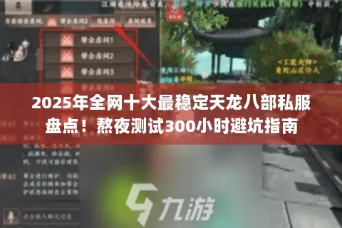 2025年全网十大最稳定天龙八部私服盘点!熬夜测试300小时避坑指南 2025年全网十大最稳定天龙八部私服盘点!熬夜测试300小时避坑指南
