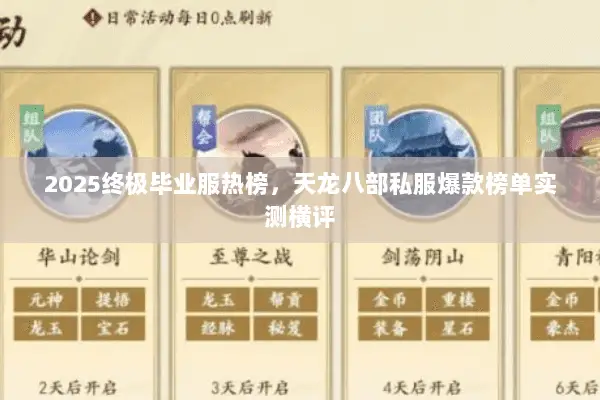 2025终极毕业服热榜,天龙八部私服爆款榜单实测横评 2025终极毕业服热榜,天龙八部私服爆款榜单实测横评