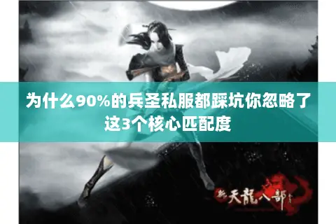 为什么90%的兵圣私服都踩坑你忽略了这3个核心匹配度 为什么90%的兵圣私服都踩坑你忽略了这3个核心匹配度