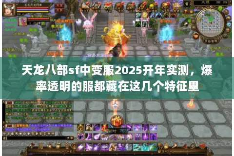 天龙八部sf中变服2025开年实测,爆率透明的服都藏在这几个特征里 天龙八部sf中变服2025开年实测,爆率透明的服都藏在这几个特征里