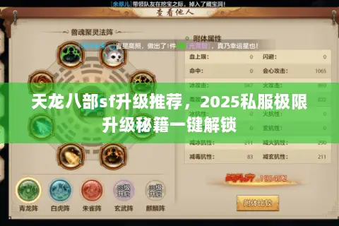天龙八部sf升级推荐,2025私服极限升级秘籍一键解锁 天龙八部sf升级推荐,2025私服极限升级秘籍一键解锁