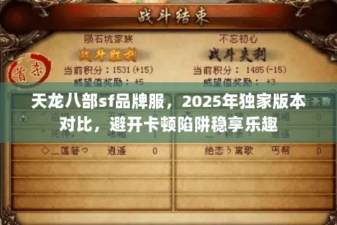 天龙八部sf品牌服,2025年独家版本对比,避开卡顿陷阱稳享乐趣 天龙八部sf品牌服,2025年独家版本对比,避开卡顿陷阱稳享乐趣