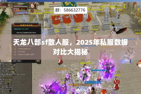 天龙八部sf散人服,2025年私服数据对比大揭秘 天龙八部sf散人服,2025年私服数据对比大揭秘