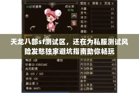 天龙八部sf测试区,还在为私服测试风险发愁独家避坑指南助你畅玩 天龙八部sf测试区,还在为私服测试风险发愁独家避坑指南助你畅玩