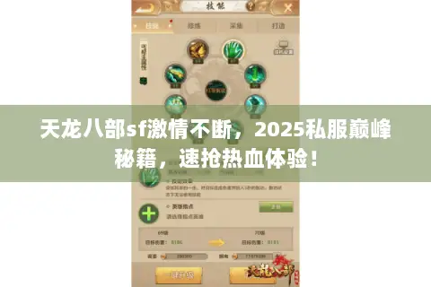 天龙八部sf激情不断,2025私服巅峰秘籍,速抢热血体验! 天龙八部sf激情不断,2025私服巅峰秘籍,速抢热血体验!